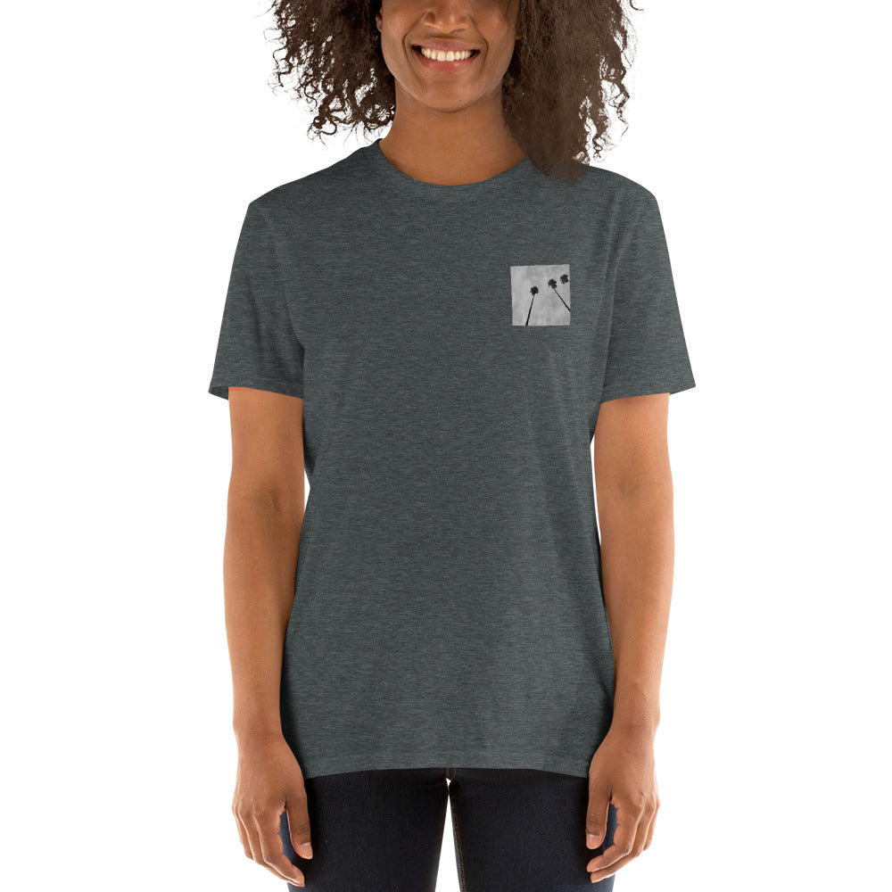 3 Palm Tee || Dark Grey Heather