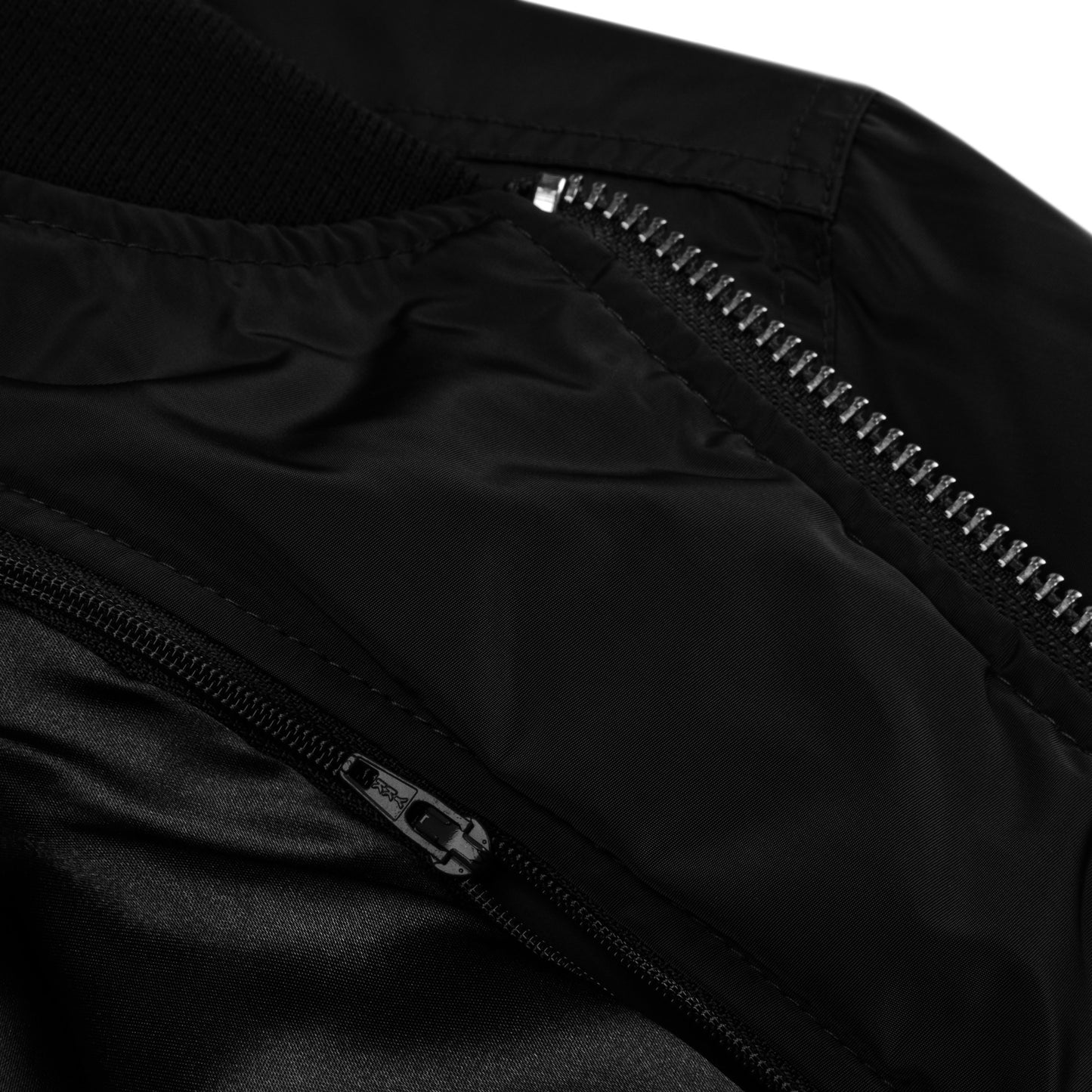 d:llydad recycled bomber jacket | black