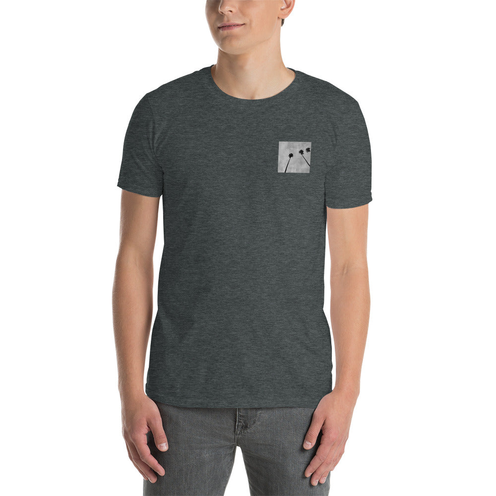 3 Palm Tee || Dark Grey Heather