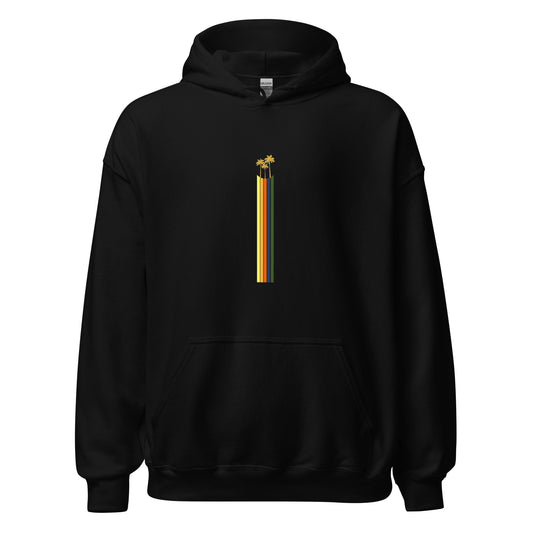 Gold Palms Hoodie || Black