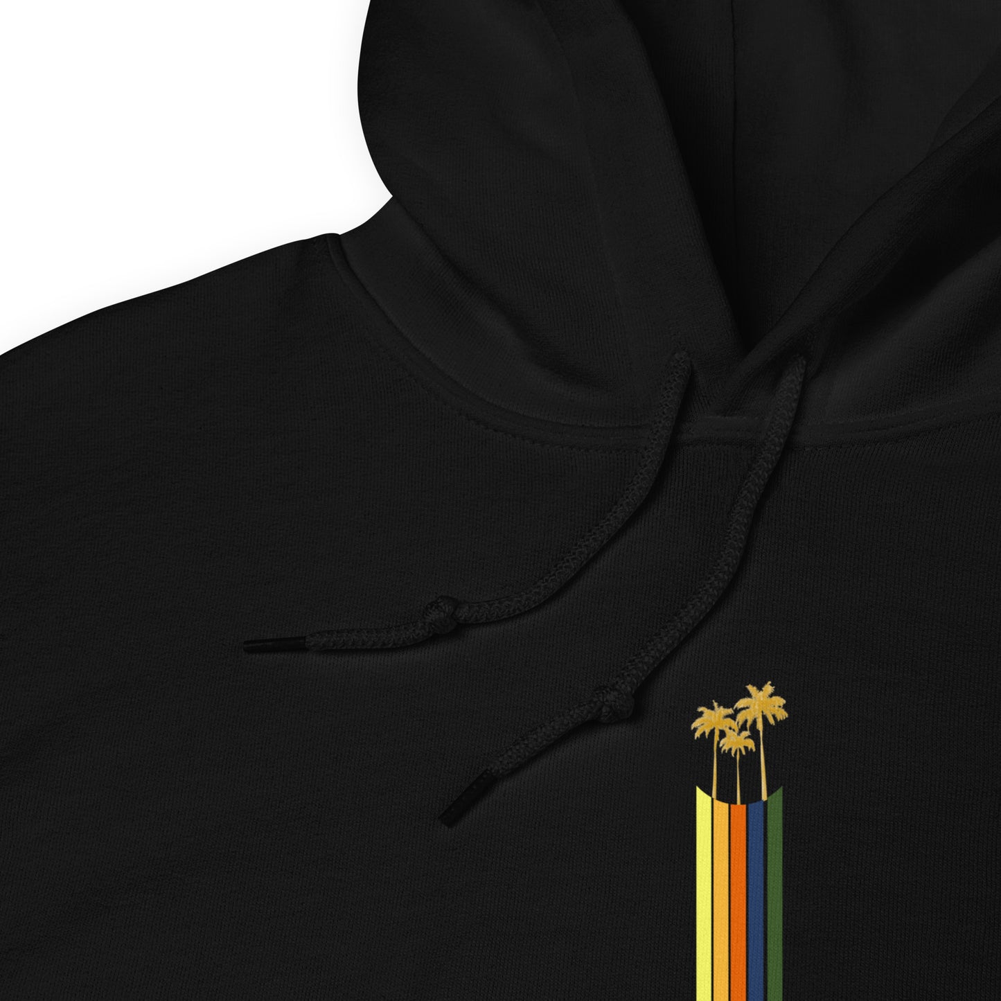 Gold Palms Hoodie || Black