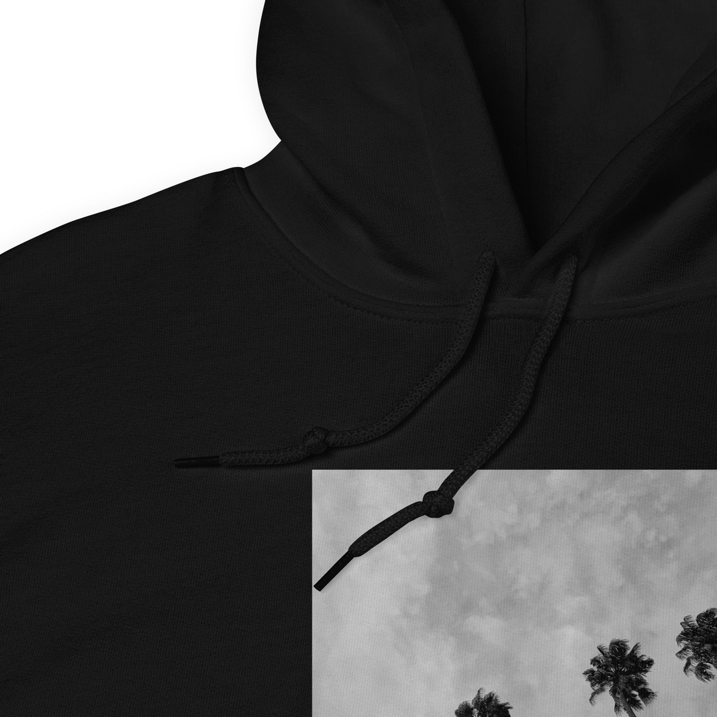 3 Palm Hoodie || Black