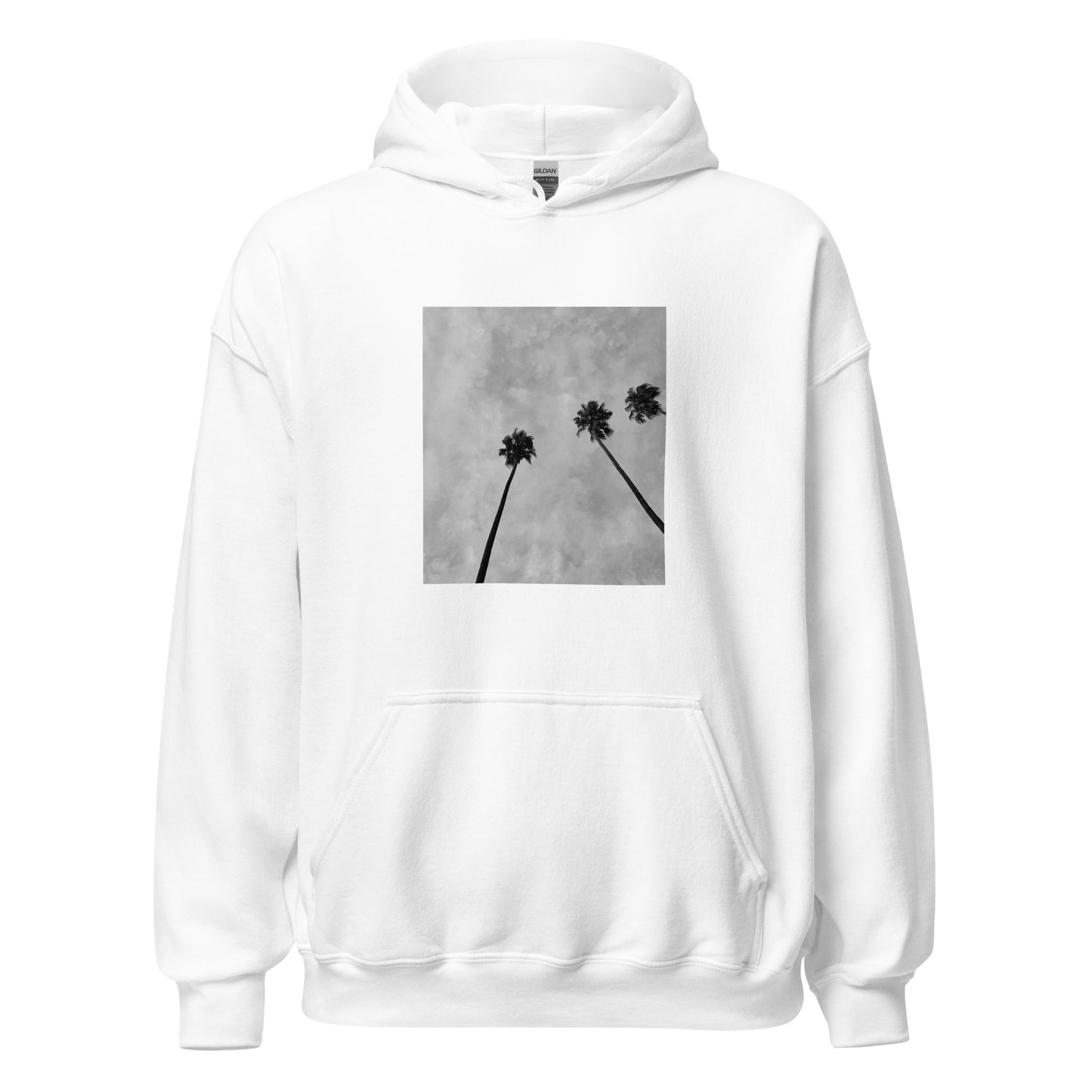 3 Palm Hoodie || White