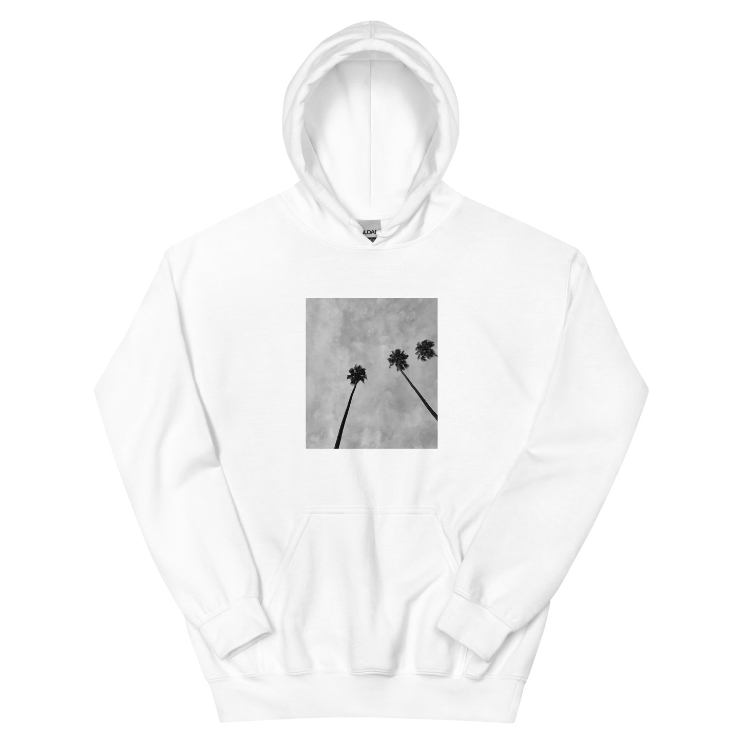 3 Palm Hoodie || White