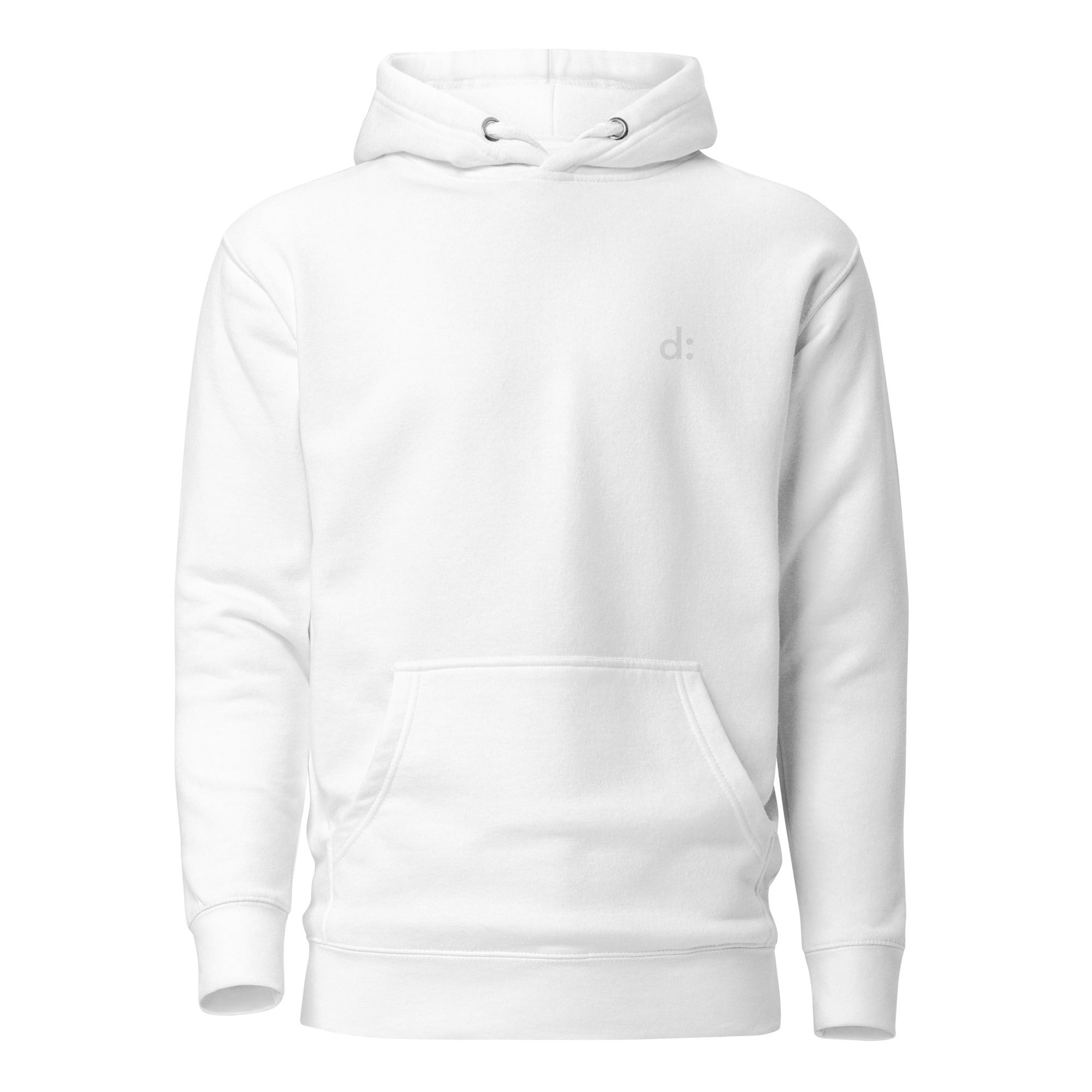 d: remarkably versatile hoodie | white – dillydad